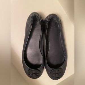 Tory Burch Mini coated metal ballet flats